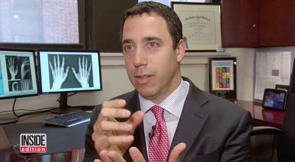 Prominent Hand and Wrist Surgeon Dr. Polatsch discusses Avocado Injuries on Inside Edition